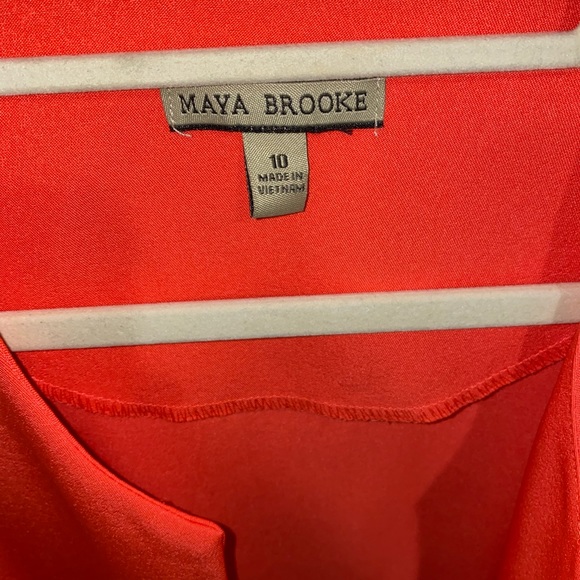 Maya Brooke orange Cropped blazer - Picture 4 of 5